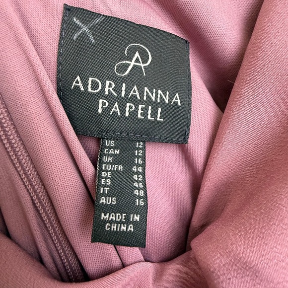 Adrianna Papell Mauve Sleeveless Maxi Dress - Picture 6 of 13